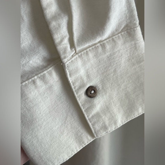 Free People Amina Crop Two Piece Embroidered Yellow and White Set NWOT - Picture 6 of 16